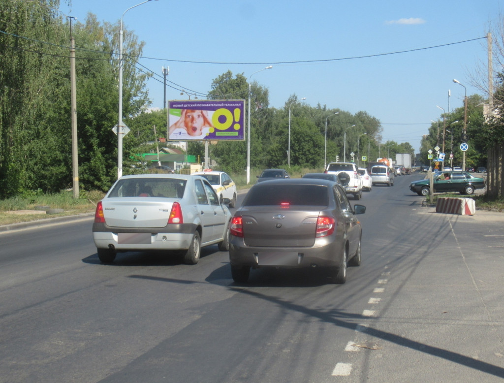 Фотография рекламного носителя, тип: Билборд 3x6, адрес: Михайловское ш., д.258, Рязань, Рязанская область, Россия. Сторона Б1-Б3 №974311