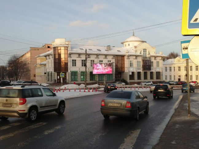 Фотография рекламного носителя, тип: Билборд 3x6, адрес: Предтеченская ул., д.24, Вологда, Вологодская область, Россия. Сторона Б1-Б10 №642867