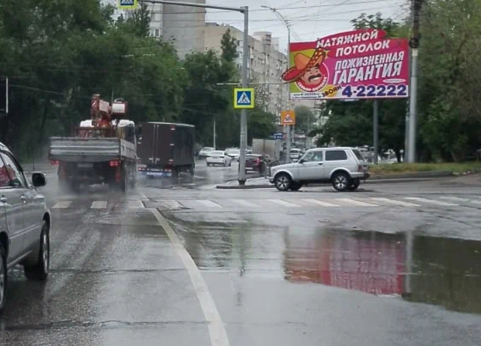 Фотография рекламного носителя, тип: Билборд 3x6, адрес: Чернышевского ул. Х Верхняя ул., Саратов, Саратовская область, Россия. Сторона А №717970