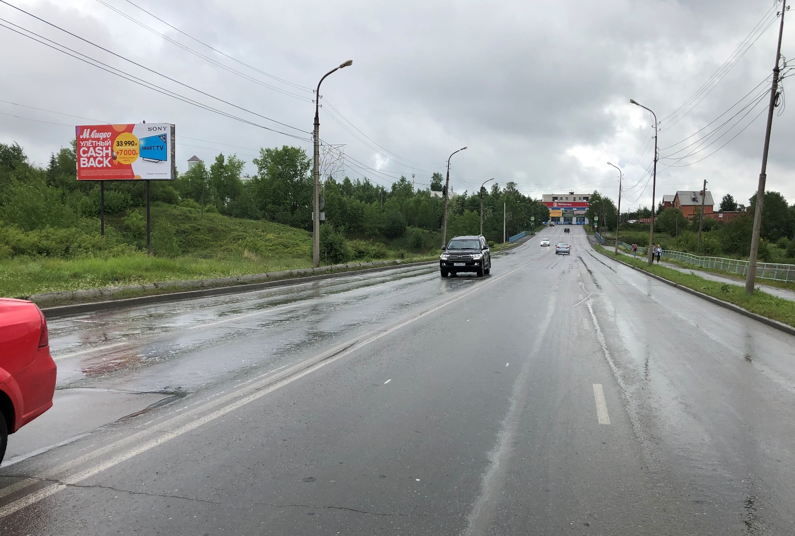 Фотография рекламного носителя, тип: Билборд 3x6, адрес: Рюмина ул., Краснотурьинск, Свердловская область, Россия. Сторона B №1324273