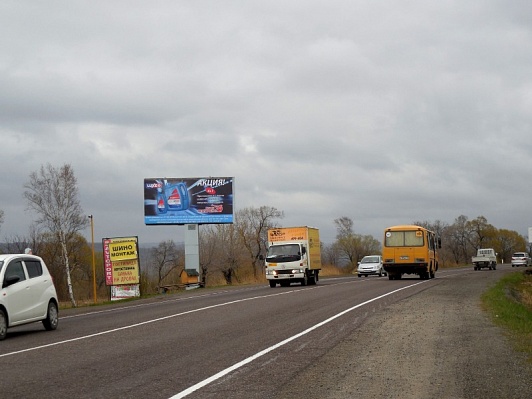 Фотография рекламного носителя, тип: Билборд 3x6, адрес: Владивостокское ш., д.2б, Уссурийск, Приморский край, Россия. Сторона В №791348