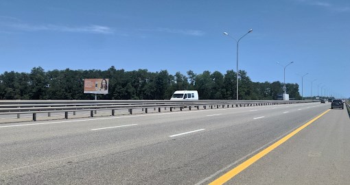 Фотография рекламного носителя, тип: Билборд 3x6, адрес: М-4 "Дон" а/д, 1315 100м, Краснодар, Краснодарский край, Россия. Сторона Б №704284