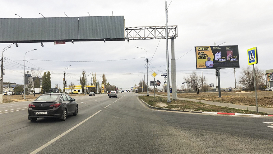 Фотография рекламного носителя, тип: Билборд 3x6, адрес: Историческая ул., д.156, Волгоград, Волгоградская область, Россия. Сторона A1-A10 №835729