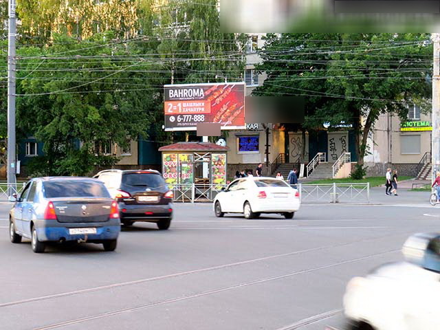 Фотография рекламного носителя, тип: Билборд 3x6, адрес: Авиаконструкторов пр-т., д.1 Х Ильюшина ул., Санкт-Петербург, Россия. Сторона Ah1-Ah6 №721096
