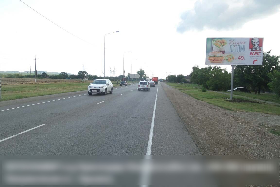 Фотография рекламного носителя, тип: Билборд 3x6, адрес: Краснодар-Верхнебаканский а/д, 108 080м, Крымск, Краснодарский край, Россия. Сторона А №572386