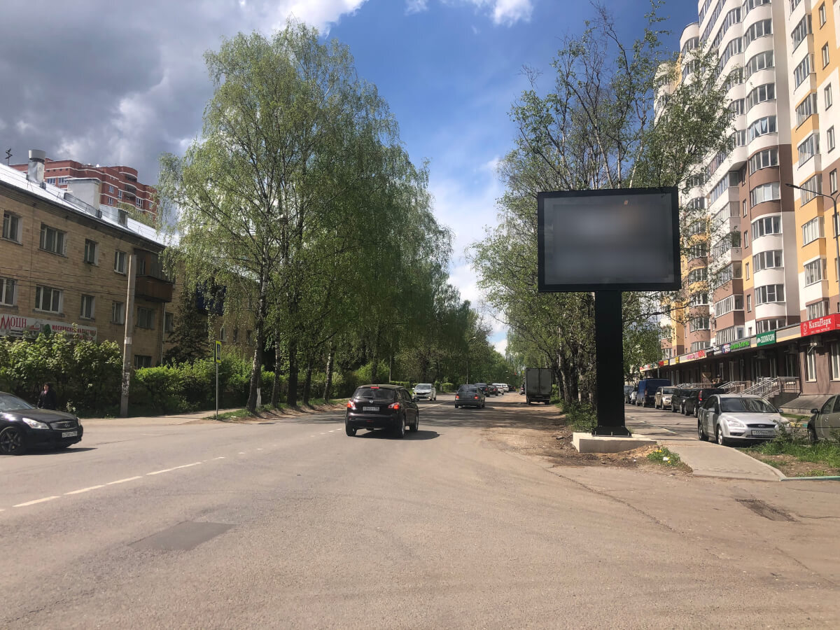 Фотография рекламного носителя, тип: Ситиборд 2.7x3.7, адрес: Хлебозаводская ул., д.30, Ивантеевка, Московская область, Россия. Сторона A1-A5 №826238