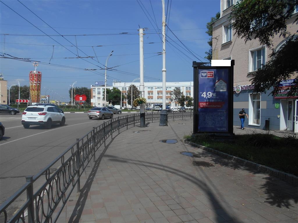 Фотография рекламного носителя, тип: Пиллар 3x1.4, адрес: Советская ул., д.179, Тамбов, Тамбовская область, Россия. Сторона А №432299