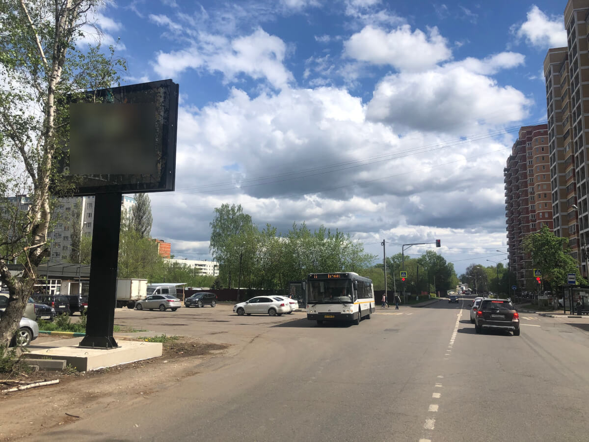 Фотография рекламного носителя, тип: Ситиборд 2.7x3.7, адрес: Хлебозаводская ул., д.30, Ивантеевка, Московская область, Россия. Сторона В №826239