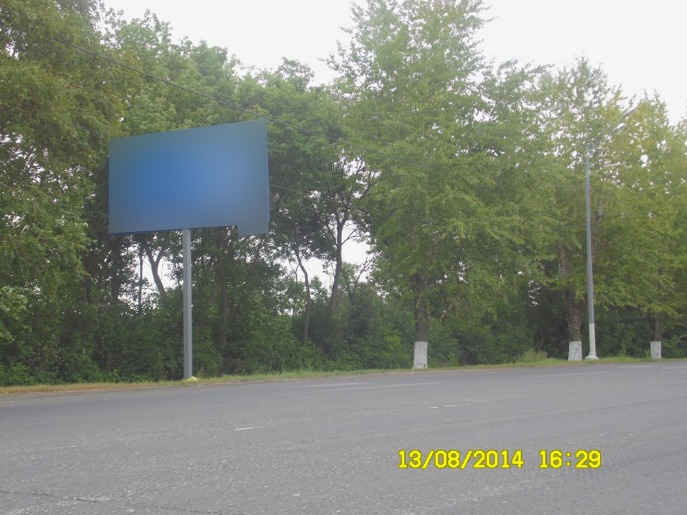 Фотография рекламного носителя, тип: Билборд 3x6, адрес: М-5 Урал а/д., 100 863м, левый, Московская область, Россия. Сторона B №438547