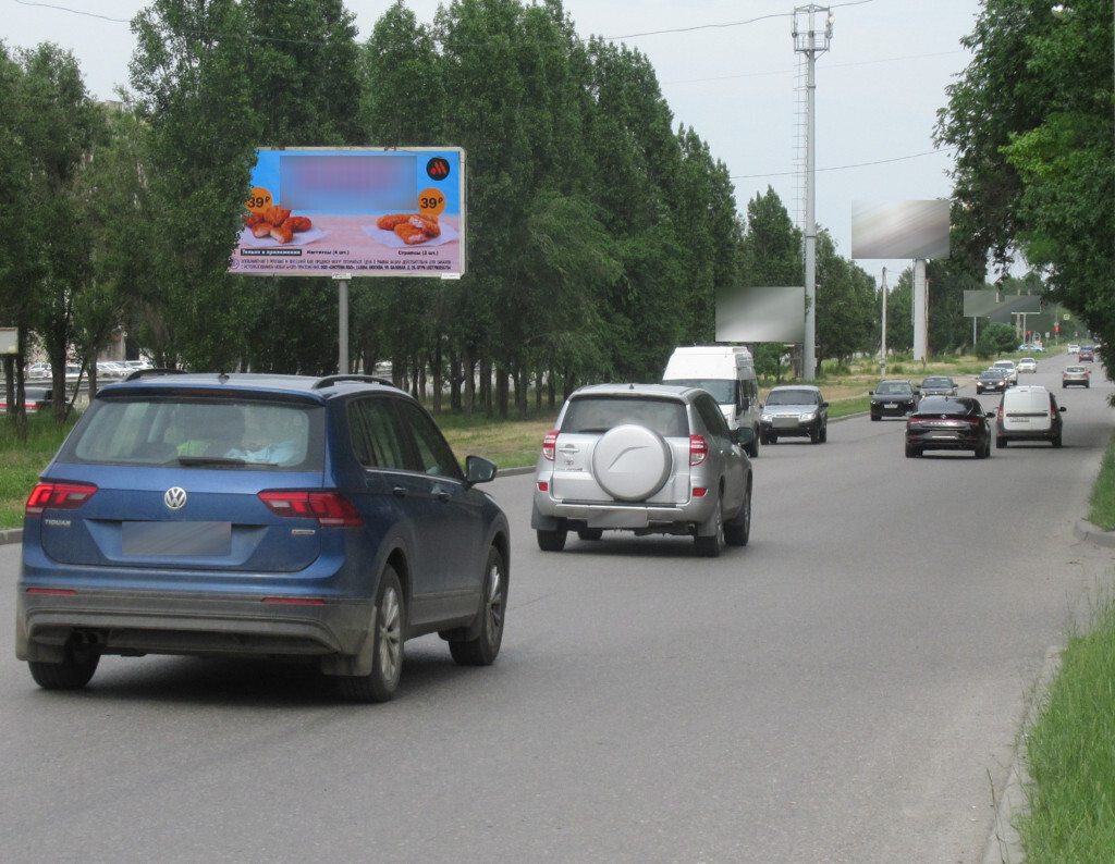 Фотография рекламного носителя, тип: Билборд 3x6, адрес: Землячки ул., 50 м до Х с 30-лет Победы б-р, Волгоград, Волгоградская область, Россия. Сторона Б №1000721