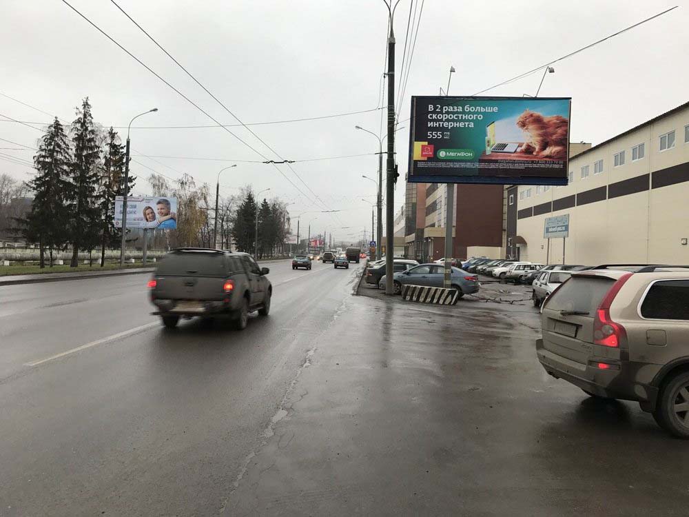 Фотография рекламного носителя, тип: Билборд 3x6, адрес: Баумана ул., д.30, поз.2, Пенза, Пензенская область, Россия. Сторона А №741628