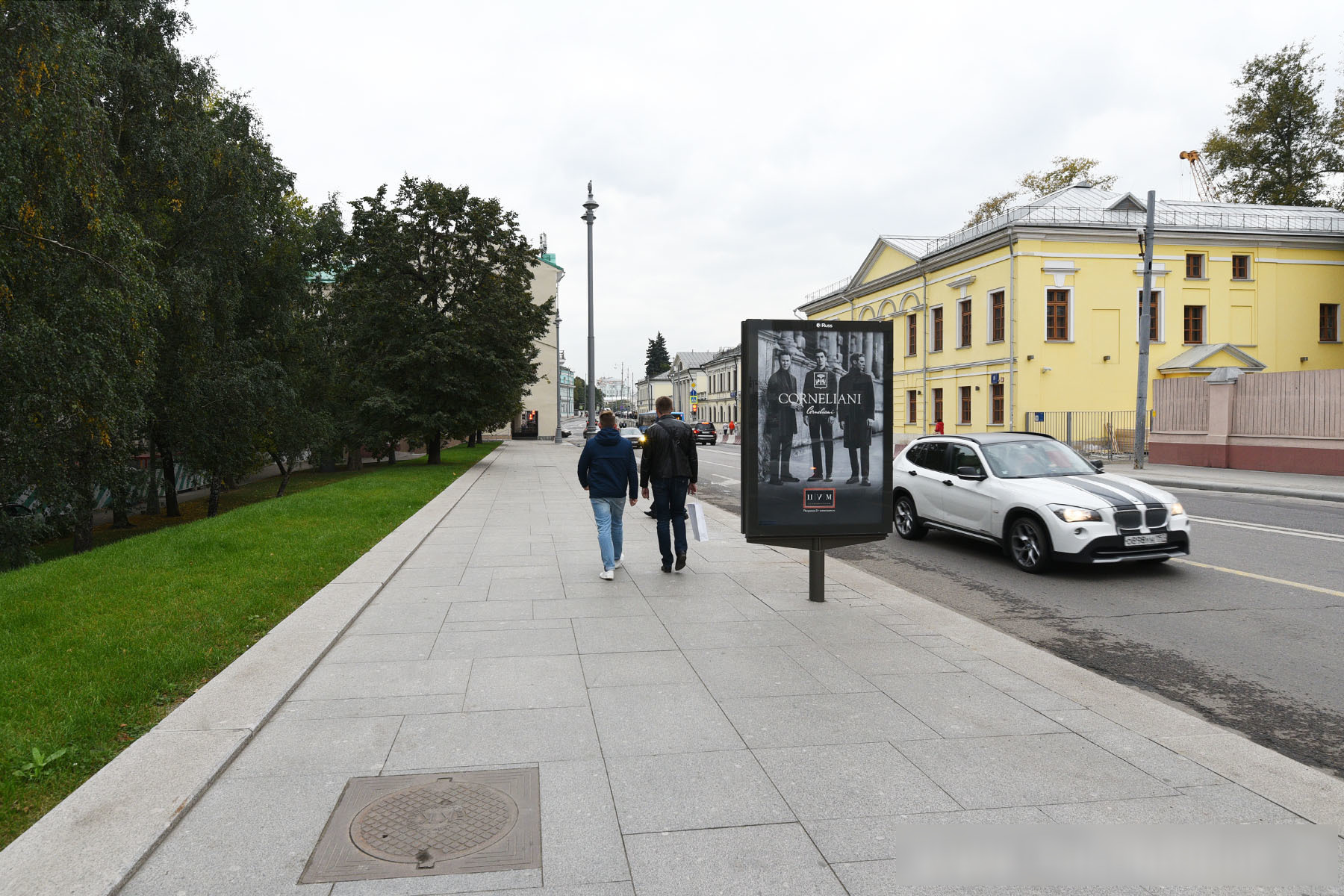 Фотография рекламного носителя, тип: Ситиформат 1.8x1.2, адрес: Волхонка ул., д.5\6, Москва, Россия. Сторона Б №333870