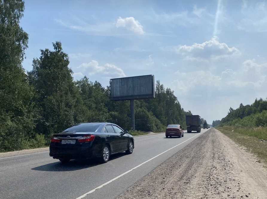 Фотография рекламного носителя, тип: Суперсайт 5x12, адрес: Токсовское ш., 8 120м, Ленинградская область, Россия. Сторона B №1325365