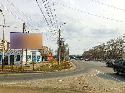 Фотография рекламного носителя, тип: Билборд 3x6, адрес: 60-летия Октября пр-т. Х ДОС ул., д.41Б, Хабаровск, Хабаровский край, Россия. Сторона Б №665282