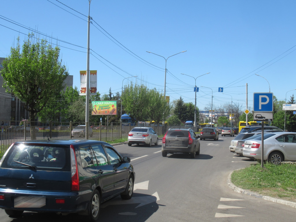 Фотография рекламного носителя, тип: Билборд 3x6, адрес: Фрунзе пр-т., д.2 Х Московский пр-т., Ярославль, Ярославская область, Россия. Сторона Б №832724