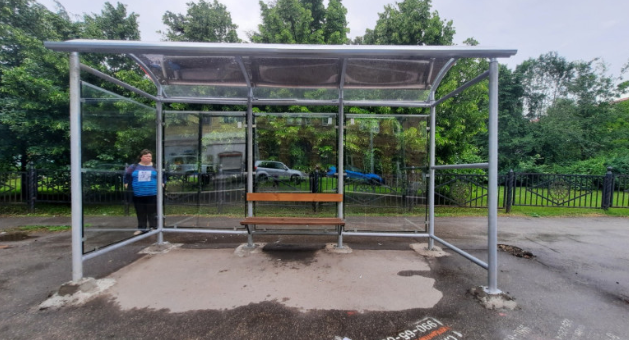 Фотография рекламного носителя, тип: Остановка 1.8x1.2, адрес: Самарская ул. Х Ленинградскаяу л., Самара, Самарская область, Россия. Сторона A2 №828663