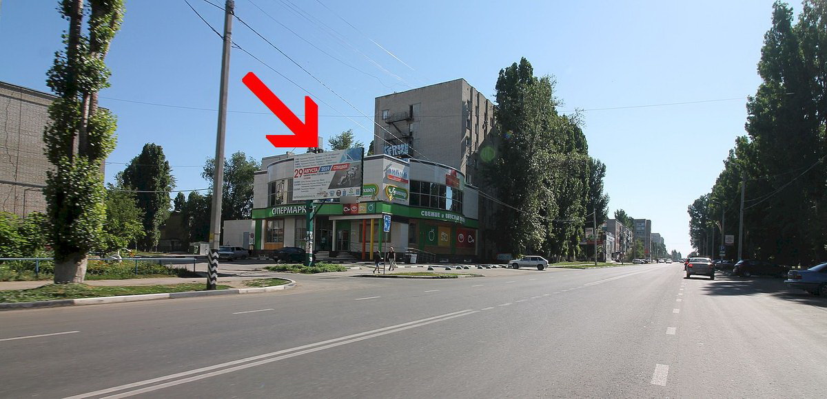 Фотография рекламного носителя, тип: Билборд 3x6, адрес: Факел Социализма ул., д.2 Х Чапаева ул. Х 20 лет ВЛКСМ ул., Балаково, Саратовская область, Россия. Сторона Б №856036