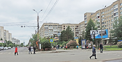 Фотография рекламного носителя, тип: Билборд 3x6, адрес: Тимме ул. Х Воскресенская ул., Архангельск, Архангельская область, Россия. Сторона А1-А3 №788363