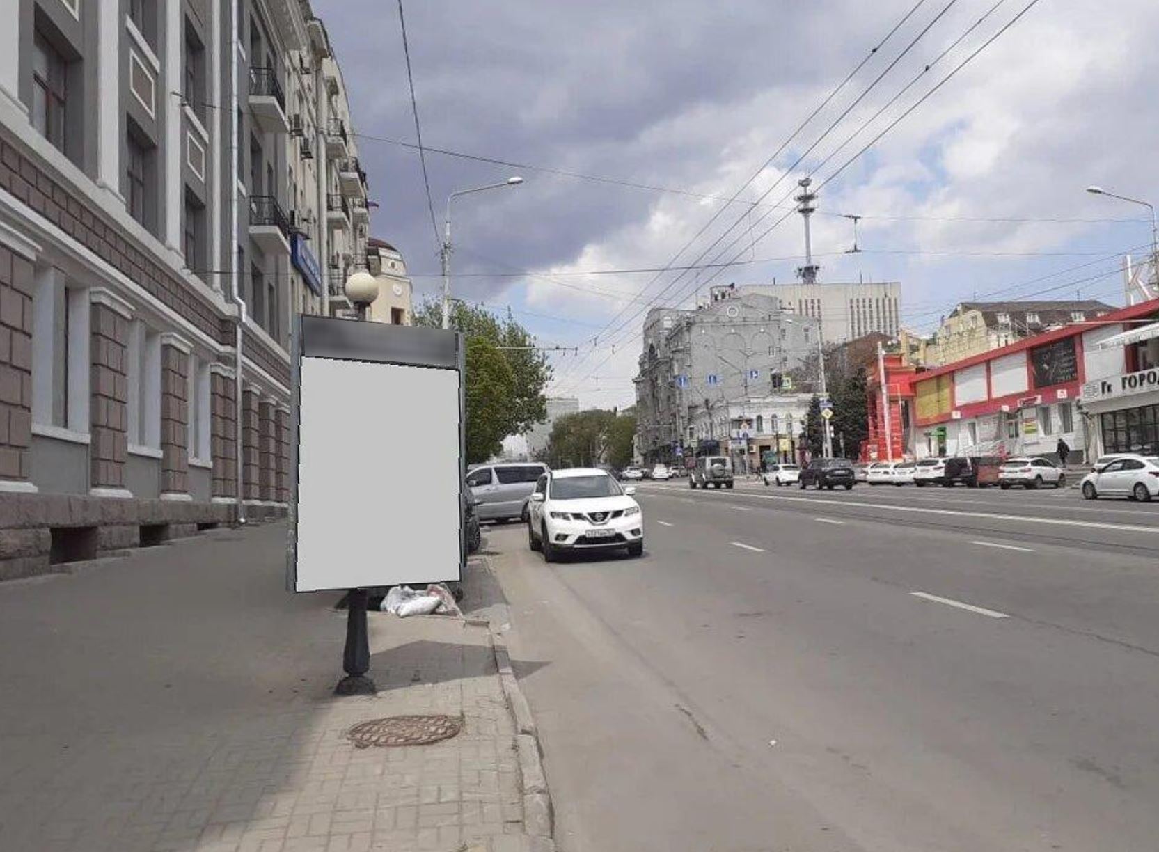 Фотография рекламного носителя, тип: Пилон, адрес: Буденновский пр-т., д.37, Ростов-на-Дону, Ростовская область, Россия. Сторона Б №947849