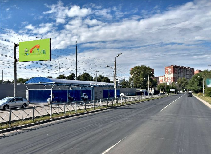 Фотография рекламного носителя, тип: Билборд 3x6, адрес: Михайловское ш., д.67а Х Военных Автомобилистов ул., Рязань, Рязанская область, Россия. Сторона Б №464969