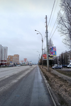 Фотография рекламного носителя, тип: Панель-кронштейн, адрес: Катукова ул., около остановки Катукова-Полмедведя, Липецк, Липецкая область, Россия. Сторона А №1075790