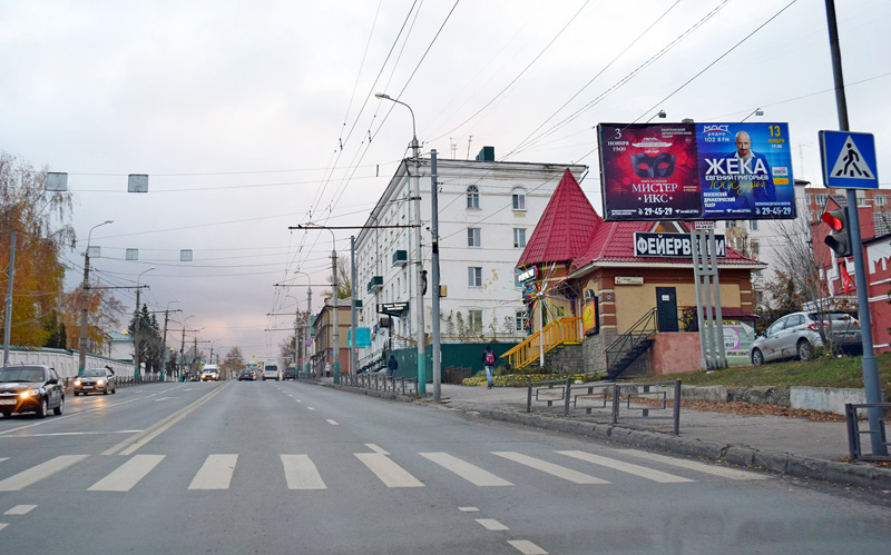Фотография рекламного носителя, тип: Билборд 3x6, адрес: Кирова ул., д.28 Х Кураева ул., Пенза, Пензенская область, Россия. Сторона А №755453