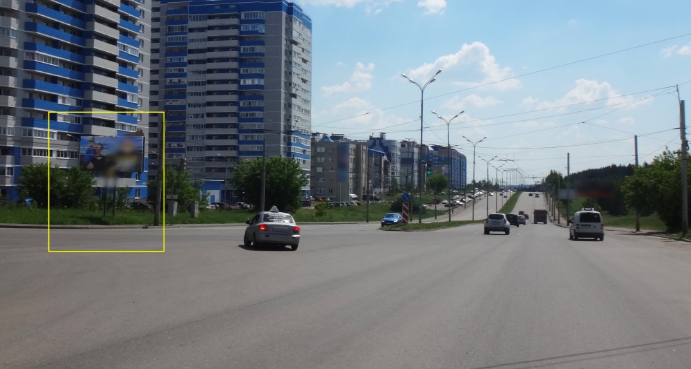 Фотография рекламного носителя, тип: Билборд 3x6, адрес: 40 лет Победы ул. Х Первомайская ул., Ижевск, Республика Удмуртия, Россия. Сторона В №658618