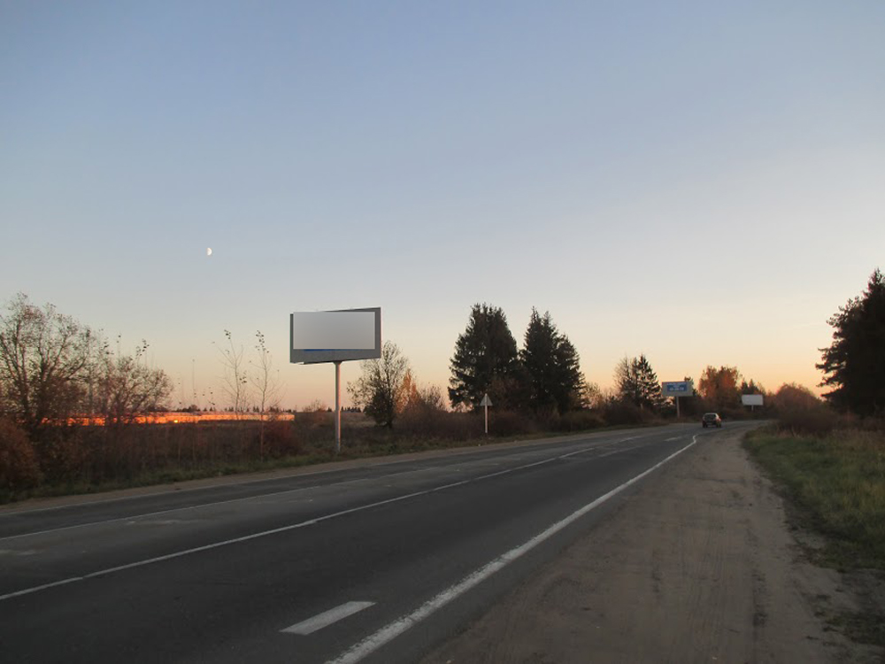 Фотография рекламного носителя, тип: Билборд 3x6, адрес: Тургиновское ш., 9 654м, Тверь, Тверская область, Россия. Сторона Б №544864