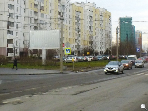 Фотография рекламного носителя, тип: Билборд 3x6, адрес: Комендантский пр-т., д.50 Х Шуваловский пр-т., Санкт-Петербург, Россия. Сторона B №635442