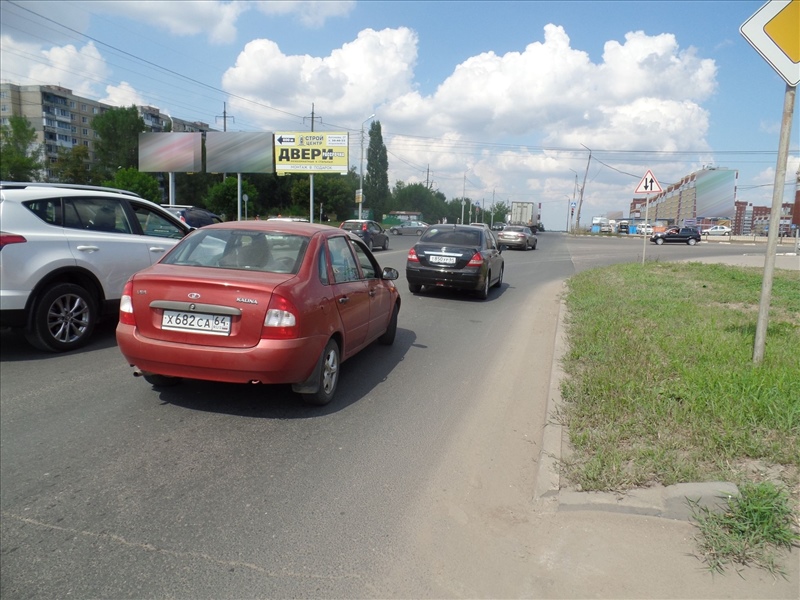 Фотография рекламного носителя, тип: Билборд 3x6, адрес: Топольчанская ул. Х Академика Антонова ул., поз.1, Саратов, Саратовская область, Россия. Сторона А1 №819224