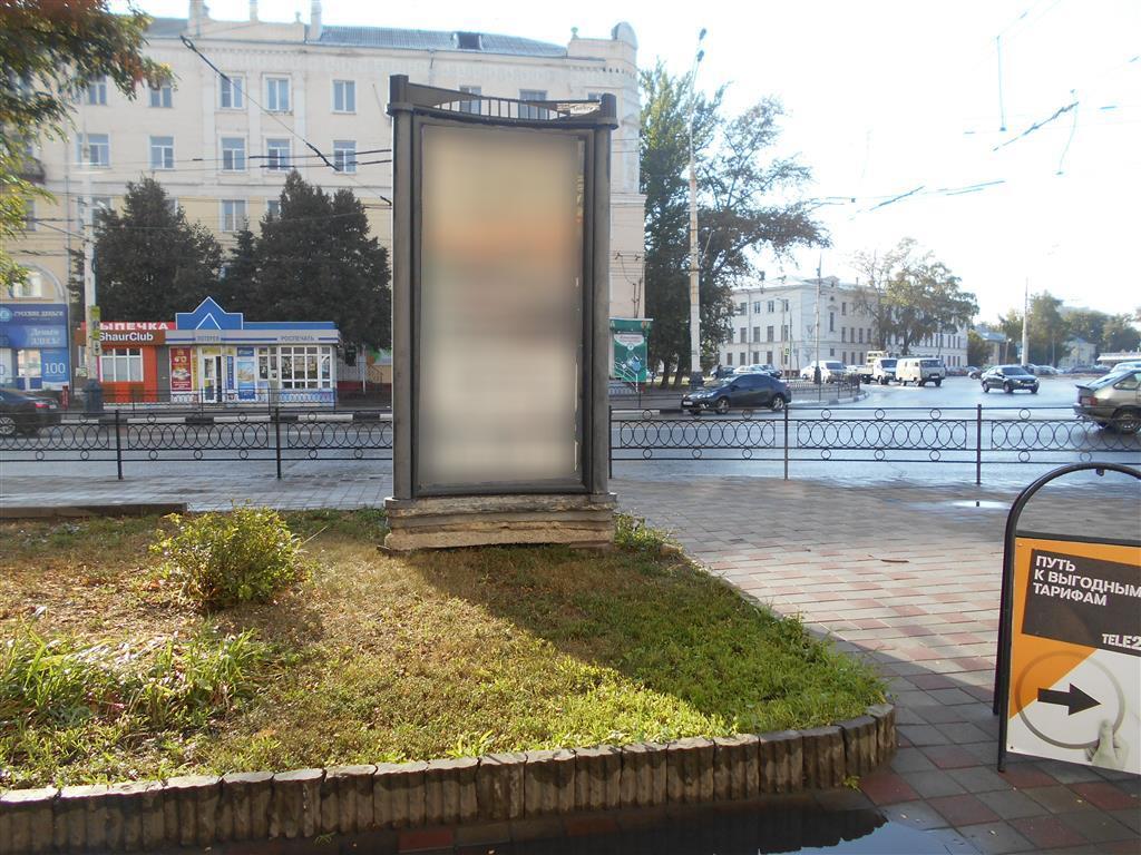 Фотография рекламного носителя, тип: Пиллар 3x1.4, адрес: Советская ул., д.179, Тамбов, Тамбовская область, Россия. Сторона С №789959