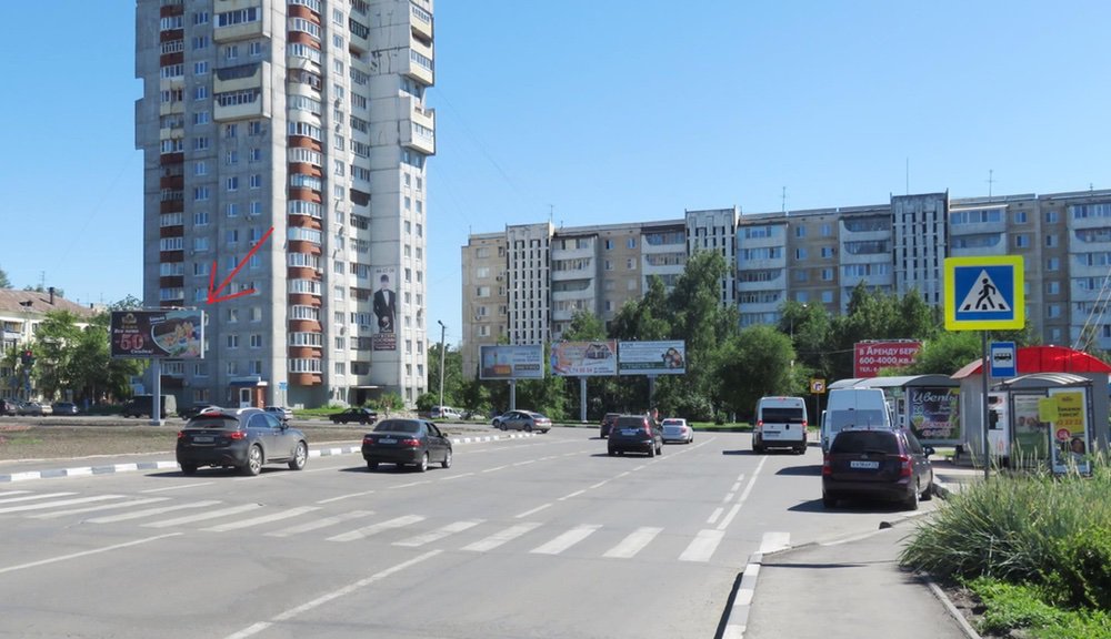 Фотография рекламного носителя, тип: Билборд 3x6, адрес: Нариманова пр-т., кольцо, Ульяновск, Ульяновская область, Россия. Сторона A №690599