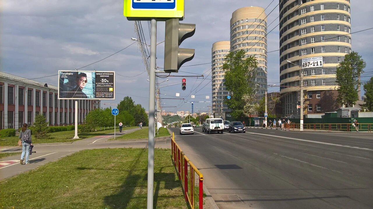 Фотография рекламного носителя, тип: Билборд 3x6, адрес: Калинина ул., д.68, Чебоксары, Республика Чувашия, Россия. Сторона B1-B3 №825169