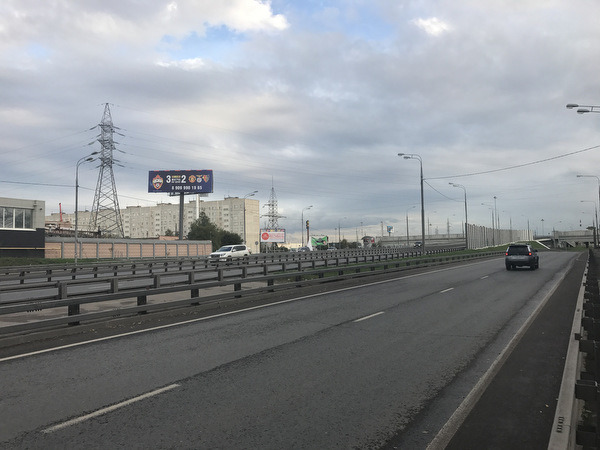 Фотография рекламного носителя, тип: Суперсайт 4x12, адрес: Олимпийский пр-т., д.2, Мытищи, Московская область, Россия. Сторона Б №530243