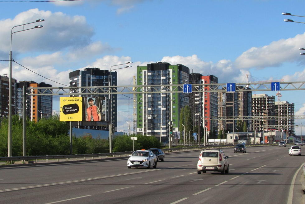 Фотография рекламного носителя, тип: Билборд 3x6, адрес: Антонова-Овсеенко ул. Х Победы ул., д.29, Воронеж, Воронежская область, Россия. Сторона Б1 №983488