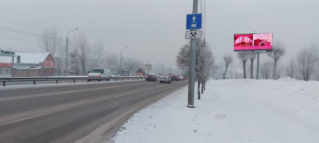 Фотография рекламного носителя, тип: Билборд 3x6, адрес: Шахтеров ул., 250м до ост. Площадь Победы, Красноярск, Красноярский край, Россия. Сторона А1 №960970