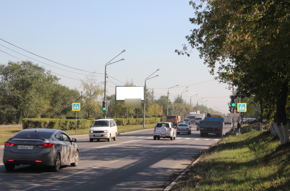Фотография рекламного носителя, тип: Билборд 3x6, адрес: Свердловская ул., д.13а, Красноярск, Красноярский край, Россия. Сторона Б №593130