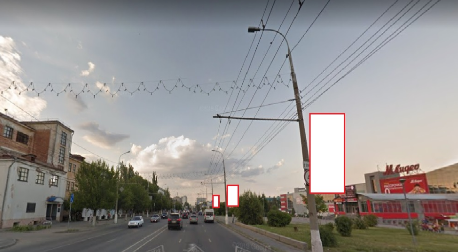 Фотография рекламного носителя, тип: Панель-кронштейн, адрес: Ленина пр-т., ТРЦ «Семь звезд», поз.2, Волгоград, Волгоградская область, Россия. Сторона А №1097122