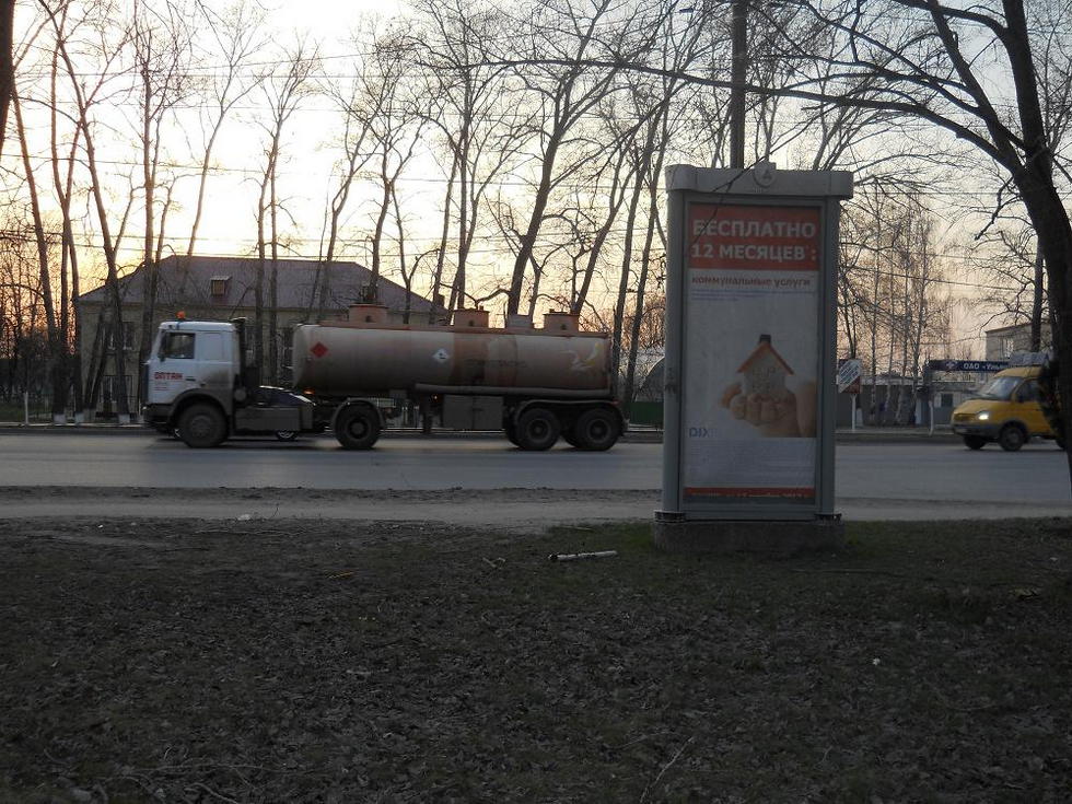 Фотография рекламного носителя, тип: Пиллар 3x1.4, адрес: Гая пр-т., д.65, Ульяновск, Ульяновская область, Россия. Сторона А3 №1027740