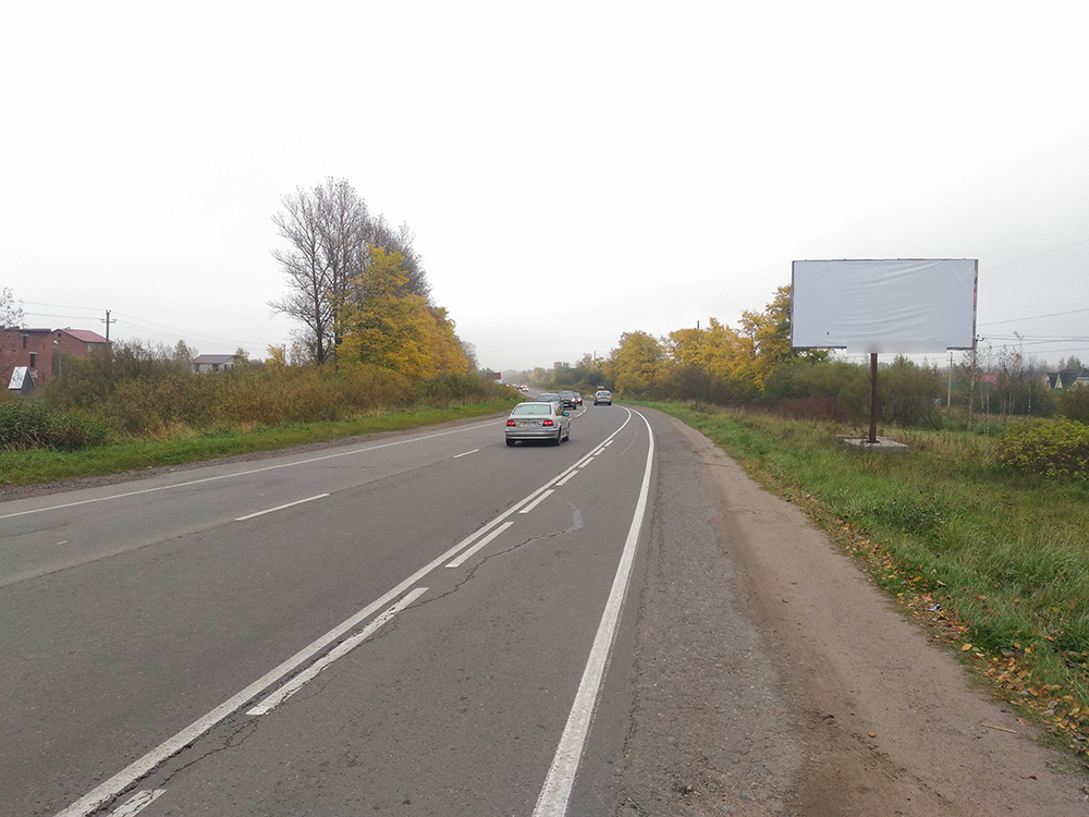 Фотография рекламного носителя, тип: Билборд 3x6, адрес: Пушкинское ш., СНТ Красногорское, Санкт-Петербург, Россия. Сторона А №593877