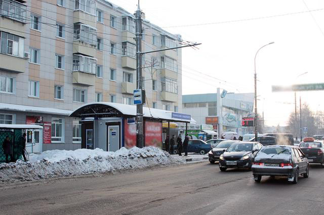 Фотография рекламного носителя, тип: Остановка 1.8x1.2, адрес: Энтузиастов б-р., ост. «Магазин "Океан"», четная сторона, Тамбов, Тамбовская область, Россия. Сторона Б №550530