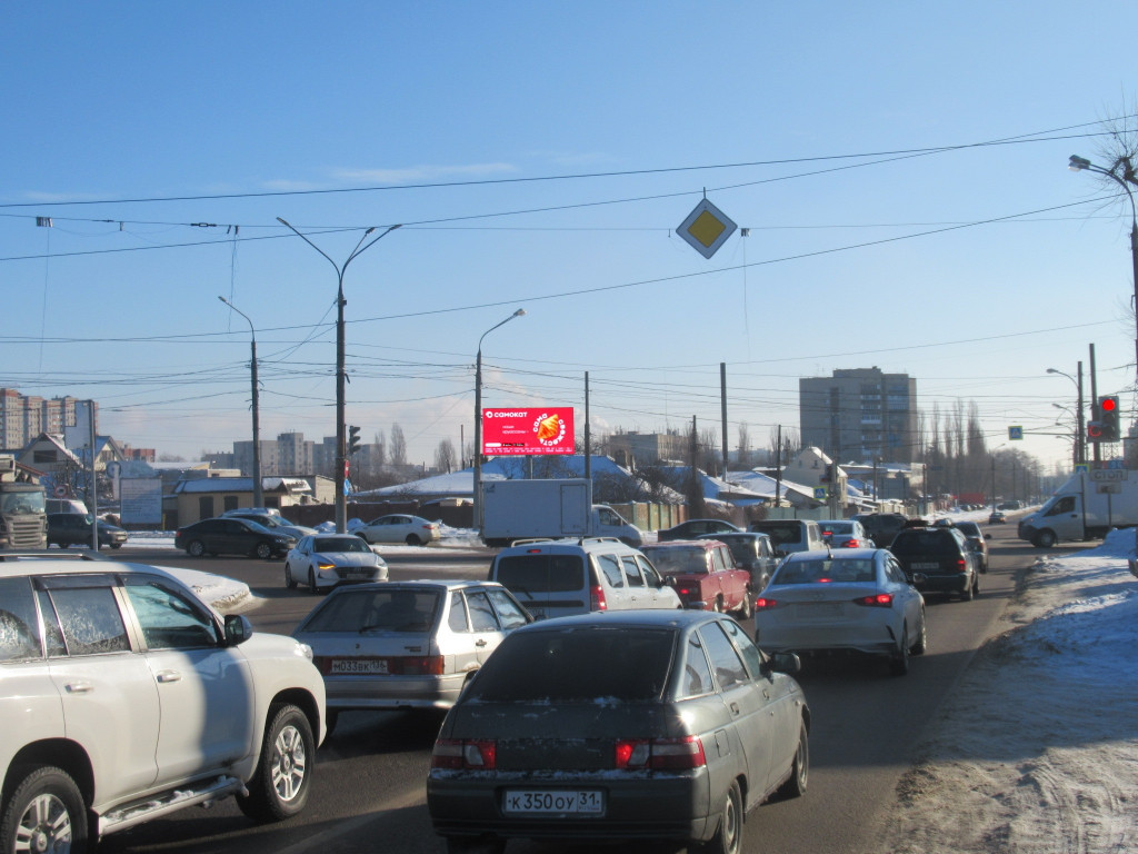 Фотография рекламного носителя, тип: Билборд 3x6, адрес: Матросова ул., д.98 Х Ворошилова ул., Воронеж, Воронежская область, Россия. Сторона Б12 №957021