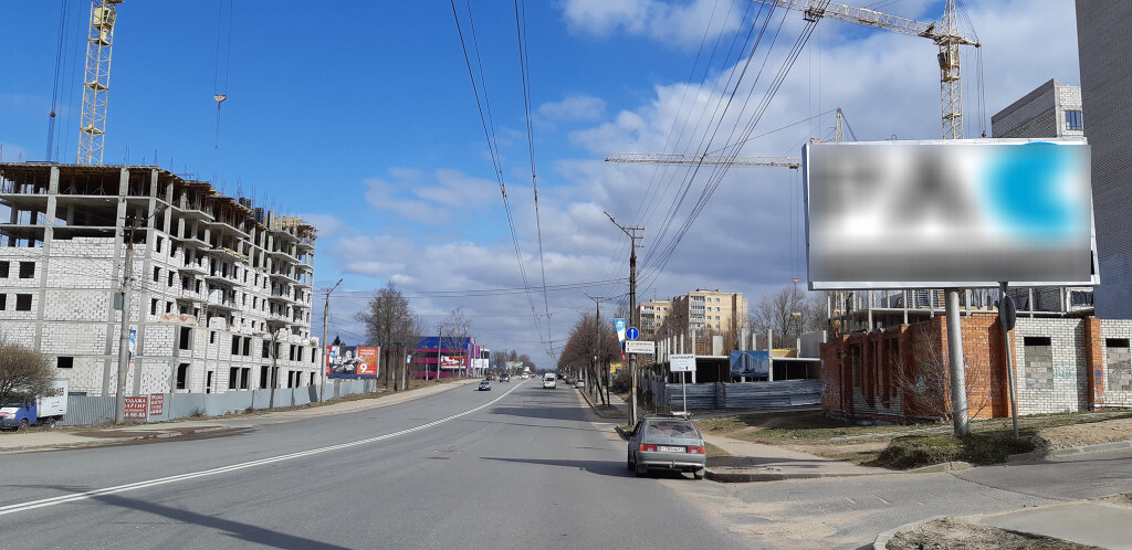 Фотография рекламного носителя, тип: Билборд 3x6, адрес: Шевченко ул., д.4, Смоленск, Смоленская область, Россия. Сторона А №857441
