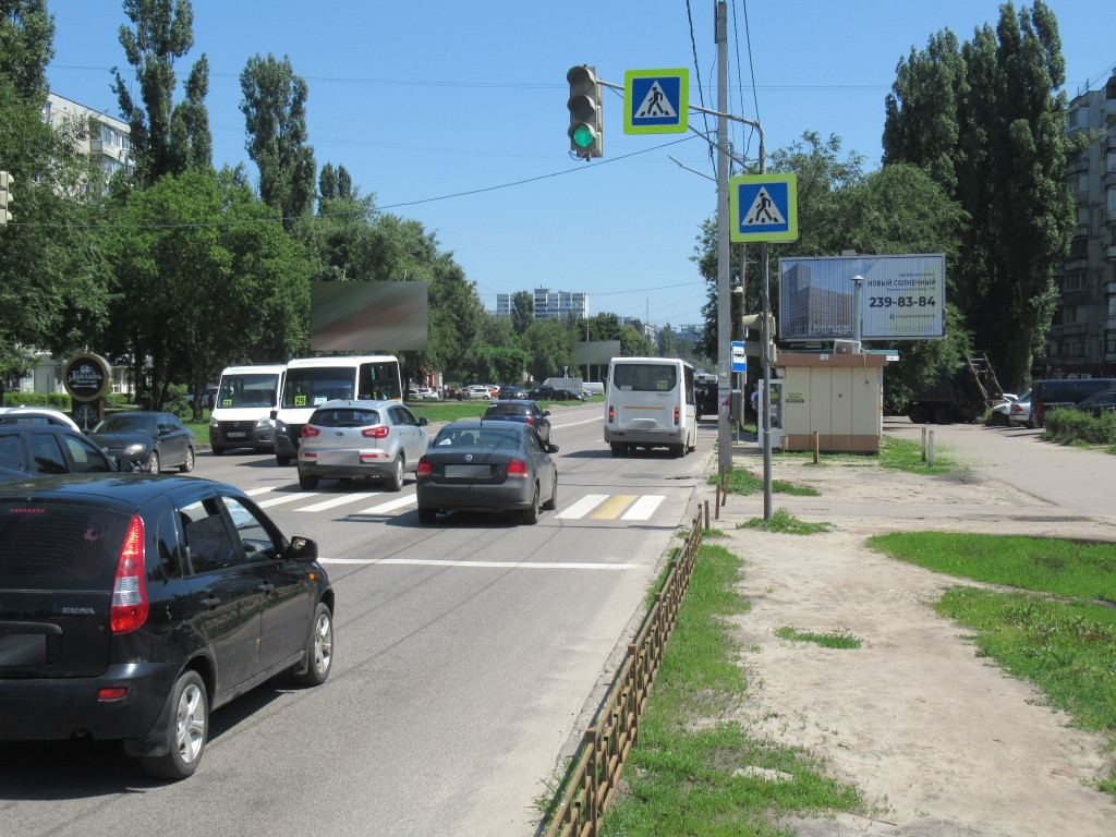 Фотография рекламного носителя, тип: Билборд 3x6, адрес: Генерала Лизюкова ул., д.63, Воронеж, Воронежская область, Россия. Сторона A1-A3 №363437