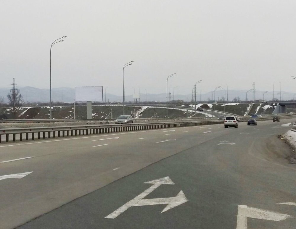 Фотография рекламного носителя, тип: Билборд 3x6, адрес: Артем-Находка а/д., 3 900м, Владивосток, Приморский край, Россия. Сторона Б №756723