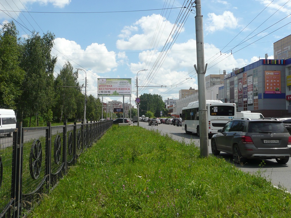 Фотография рекламного носителя, тип: Билборд 3x6, адрес: Новоселов ул., д.30, Рязань, Рязанская область, Россия. Сторона А1-А3 №659632