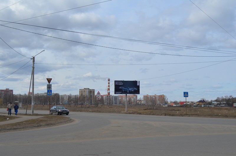 Фотография рекламного носителя, тип: Билборд 3x6, адрес: Строителей ул. Х З.Космодемьянской ул., Ковров, Владимирская область, Россия. Сторона А №594637