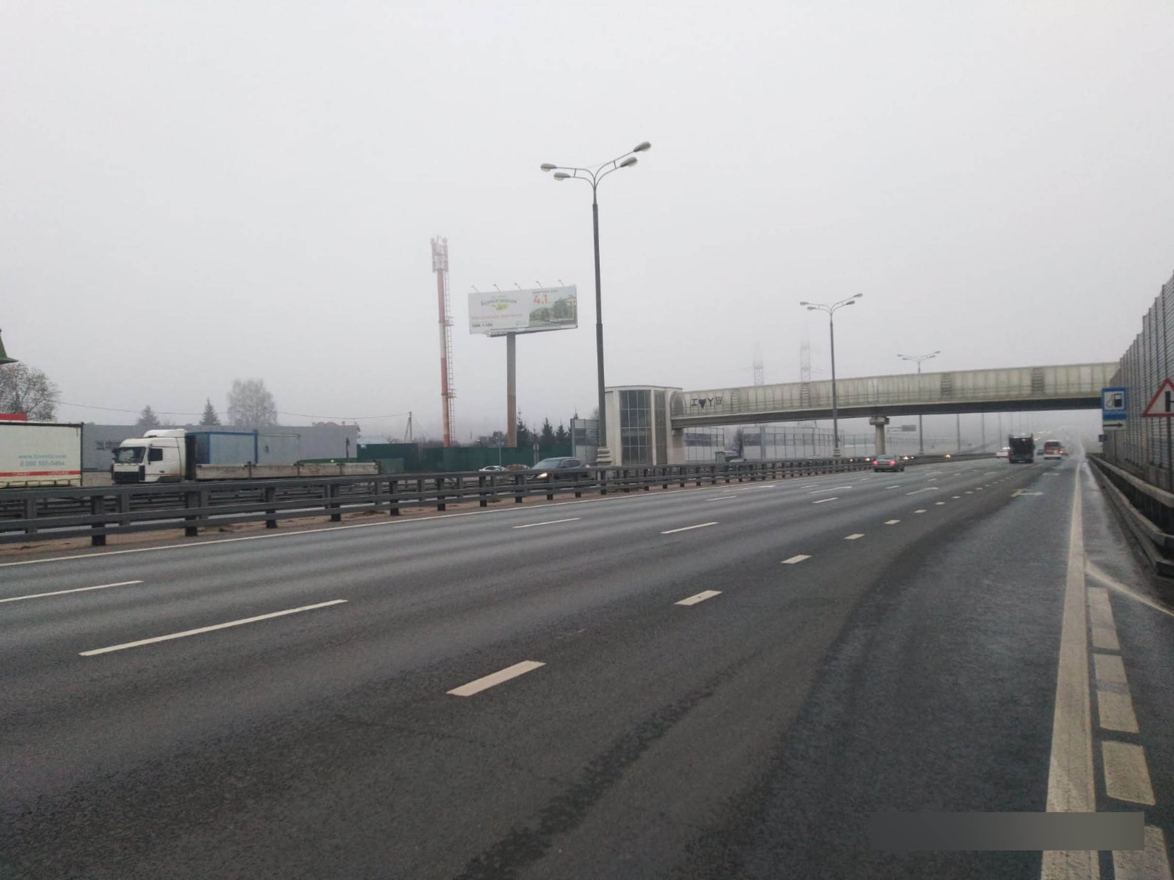 Фотография рекламного носителя, тип: Суперсайт 5x15, адрес: Киевское ш., 49 000м, справа, Московская область, Россия. Сторона B №562343