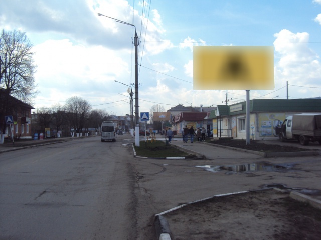 Фотография рекламного носителя, тип: Билборд 3x6, адрес: Донской г., Октябрьская ул., д.46Б, Тула, Тульская область, Россия. Сторона А №546858