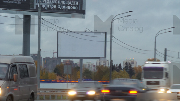 Фотография рекламного носителя, тип: Билборд 3x6, адрес: М-1 "Беларусь" а/д, 22 800м, Московская область, Россия. Сторона Б №629045